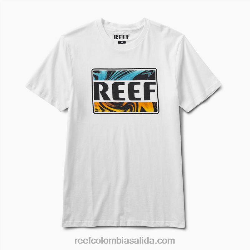 hombres Reef camiseta de manga corta de bengala XDDFR617 malvavisco