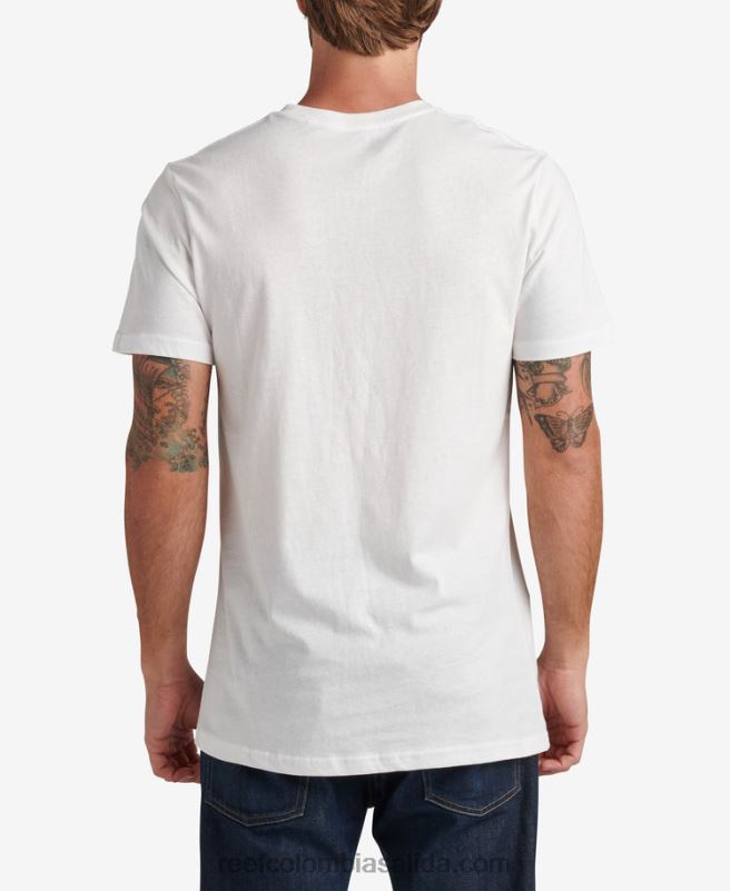 hombres Reef camiseta de manga corta del conductor XDDFR605 malvavisco