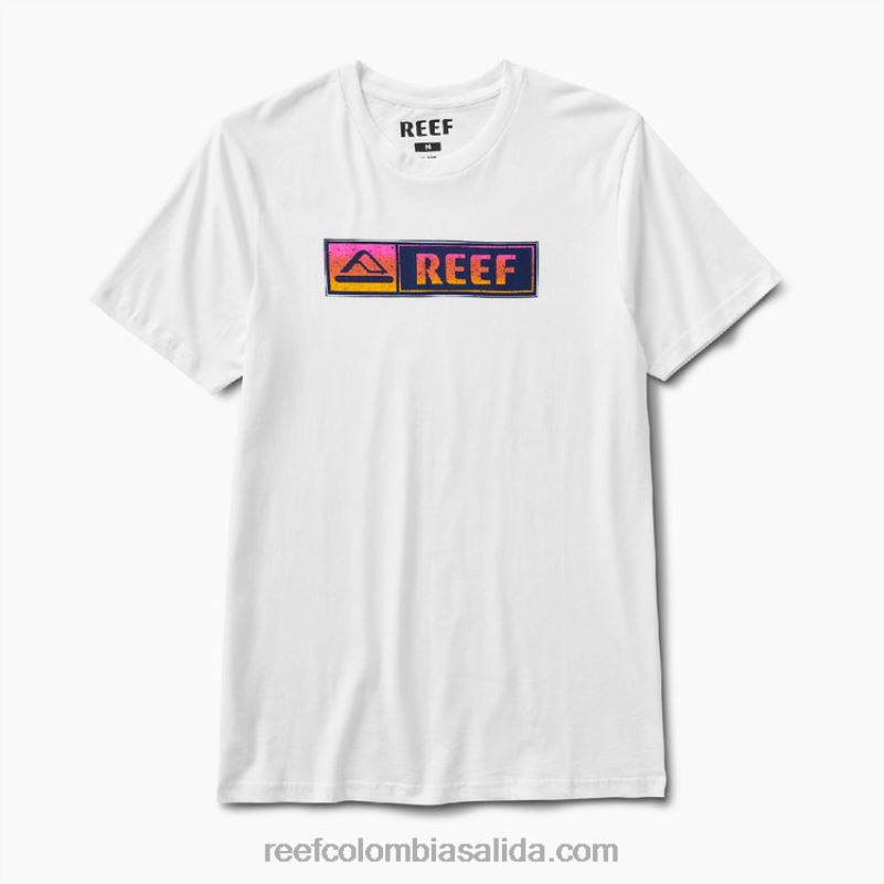 hombres Reef camiseta de manga corta lucis XDDFR571 malvavisco