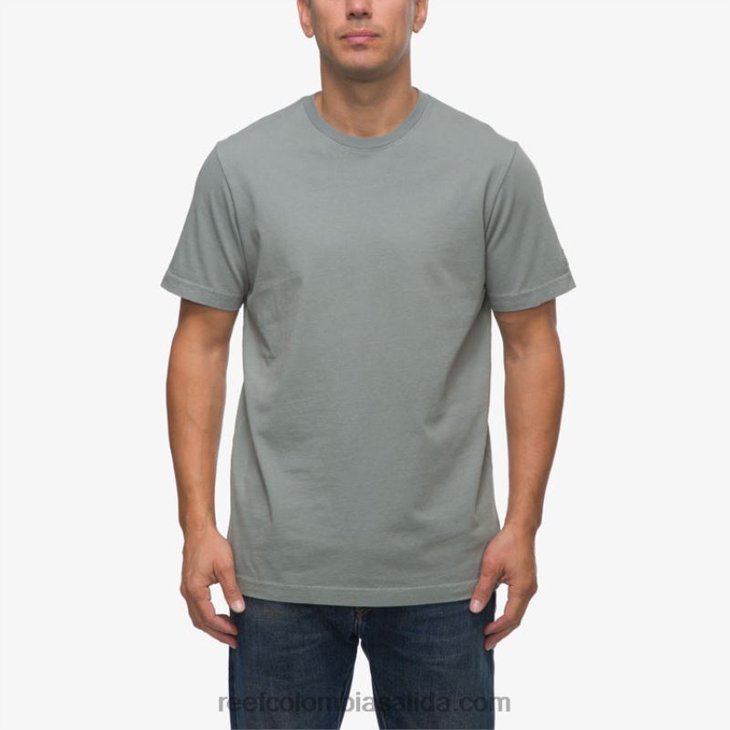 hombres Reef camiseta de manga corta marte XDDFR558 verde chino