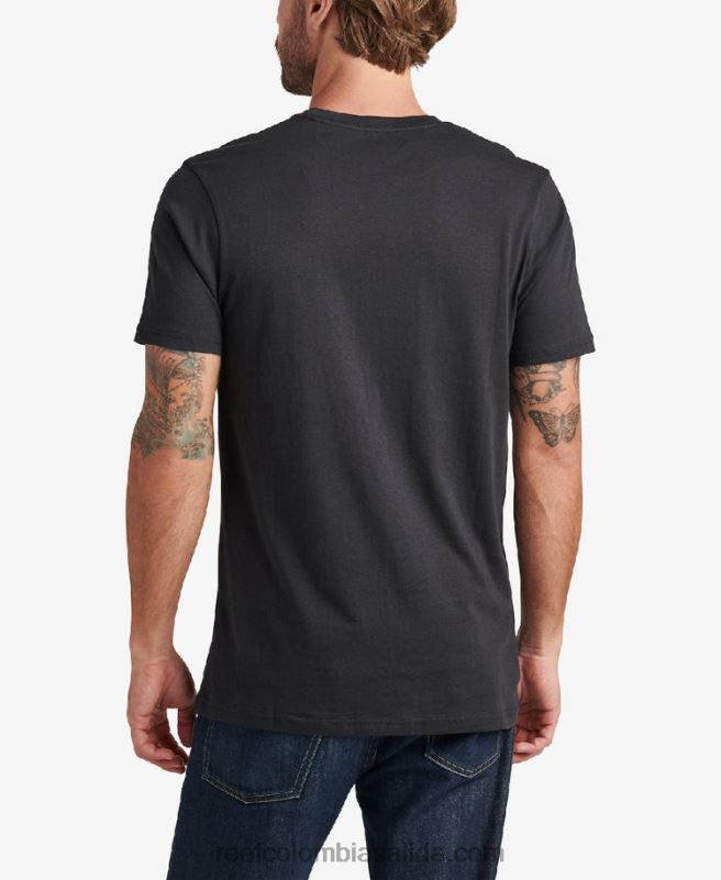 hombres Reef camiseta de manga corta shimmy XDDFR607 caviar