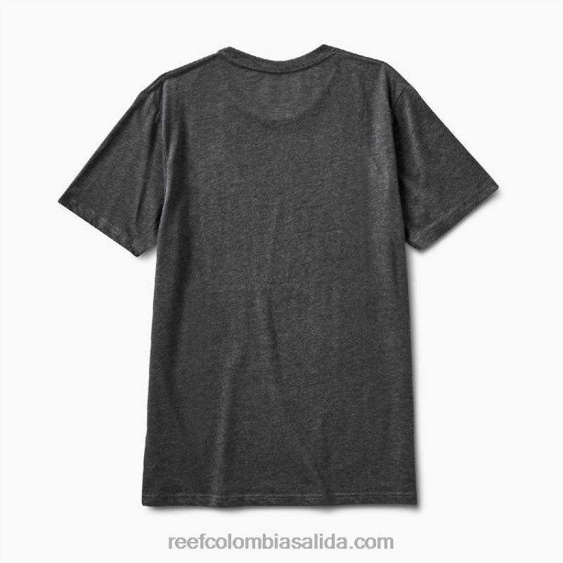 hombres Reef camiseta de manga corta wilson XDDFR633 brezo de carbón