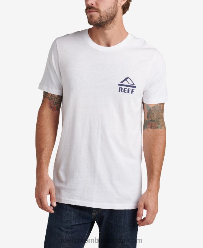 hombres Reef camiseta jamison manga corta XDDFR553 malvavisco