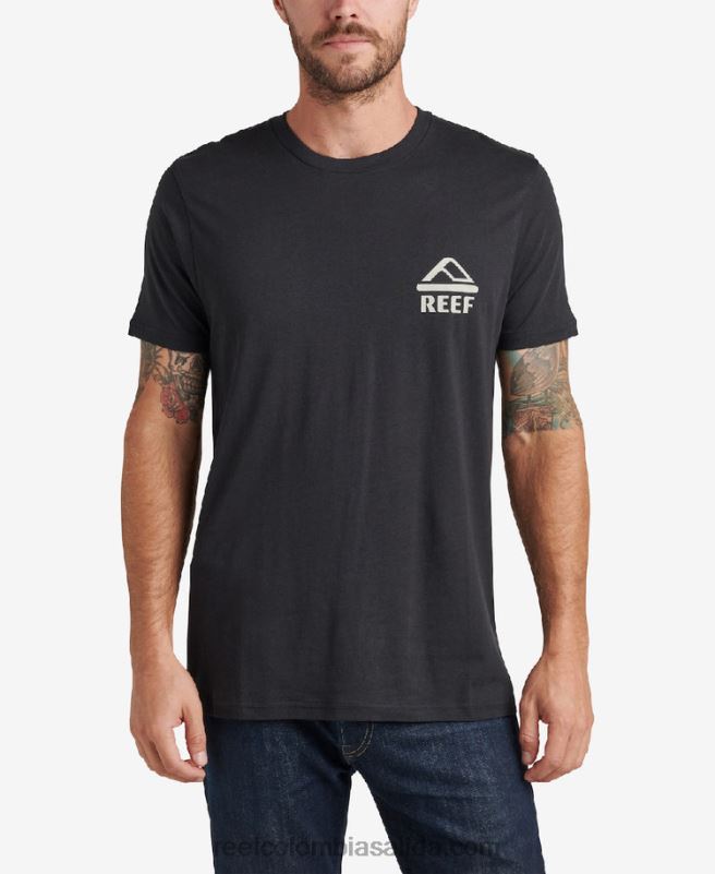 hombres Reef camiseta jamison manga corta XDDFR572 caviar