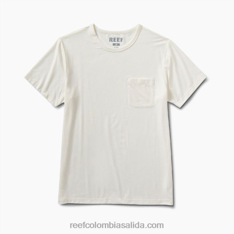 hombres Reef camiseta smith de punto con bolsillo y manga corta XDDFR610 malvavisco