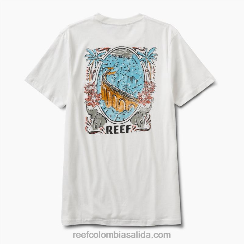 hombres Reef playera de manga corta aventura XDDFR555 malvavisco
