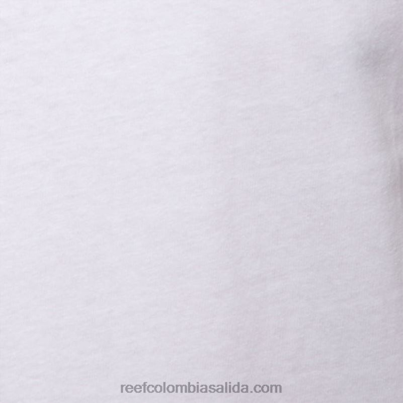 hombres Reef playera de manga corta cardwick XDDFR570 blanco brillante
