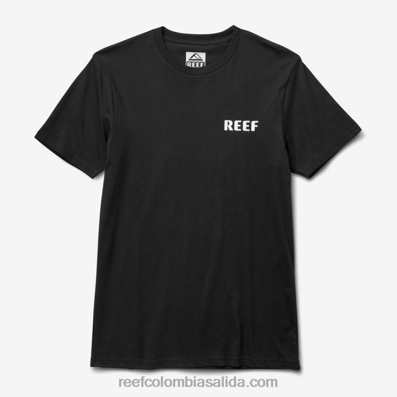 hombres Reef unir camiseta de manga corta XDDFR608 caviar