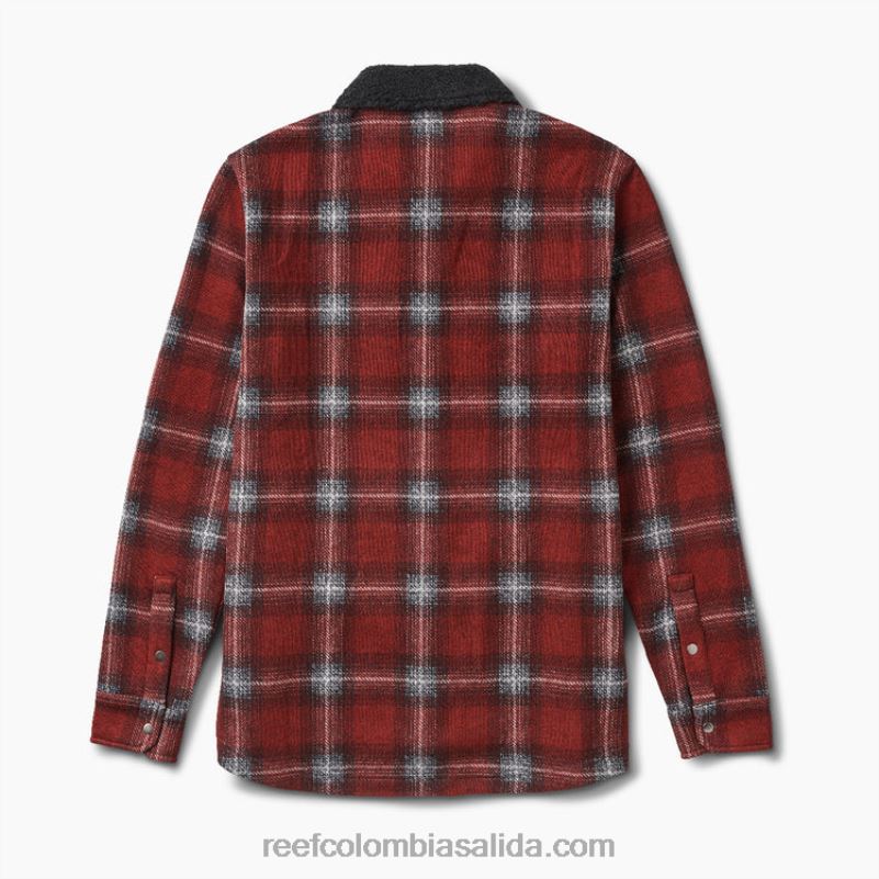 hombres Reef chaqueta kerney XDDFR733 marrón más loco