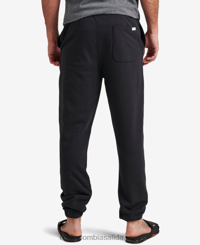 hombres Reef joggers de rizo francés thorp XDDFR747 negro