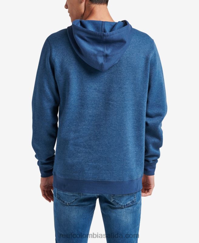 hombres Reef estación sudadera con capucha XDDFR731 insignias azules