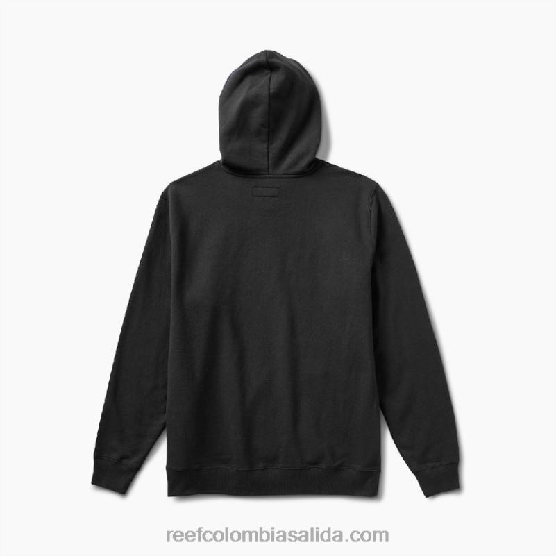 hombres Reef línea de base sudadera con capucha XDDFR735 caviar