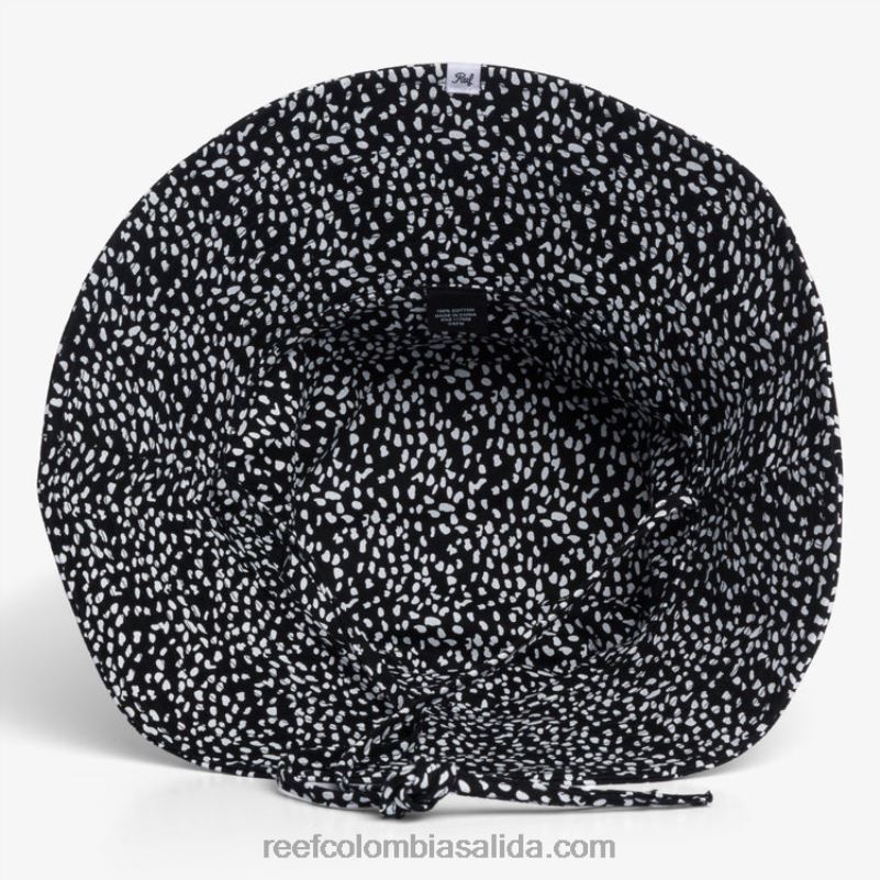 mujer Reef sombrero de pescador con estampado rudy XDDFR298 punto abstracto