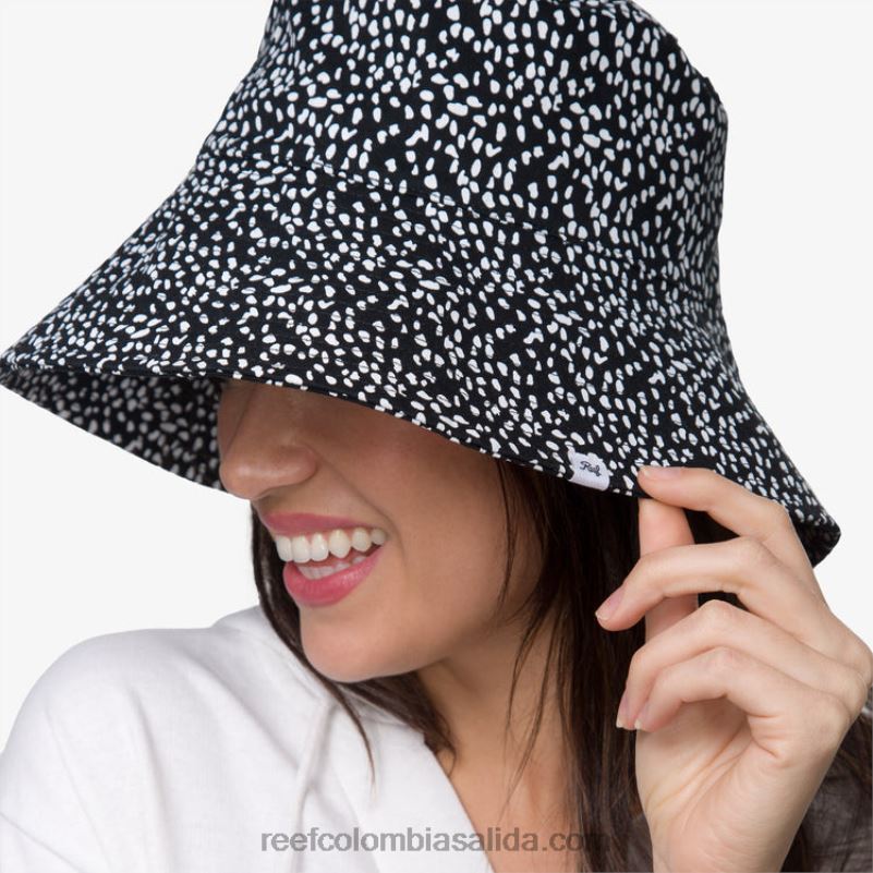 mujer Reef sombrero de pescador con estampado rudy XDDFR298 punto abstracto