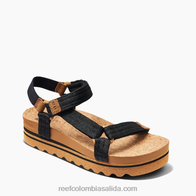 mujer Reef cojín rem hola XDDFR130 negro/tostado