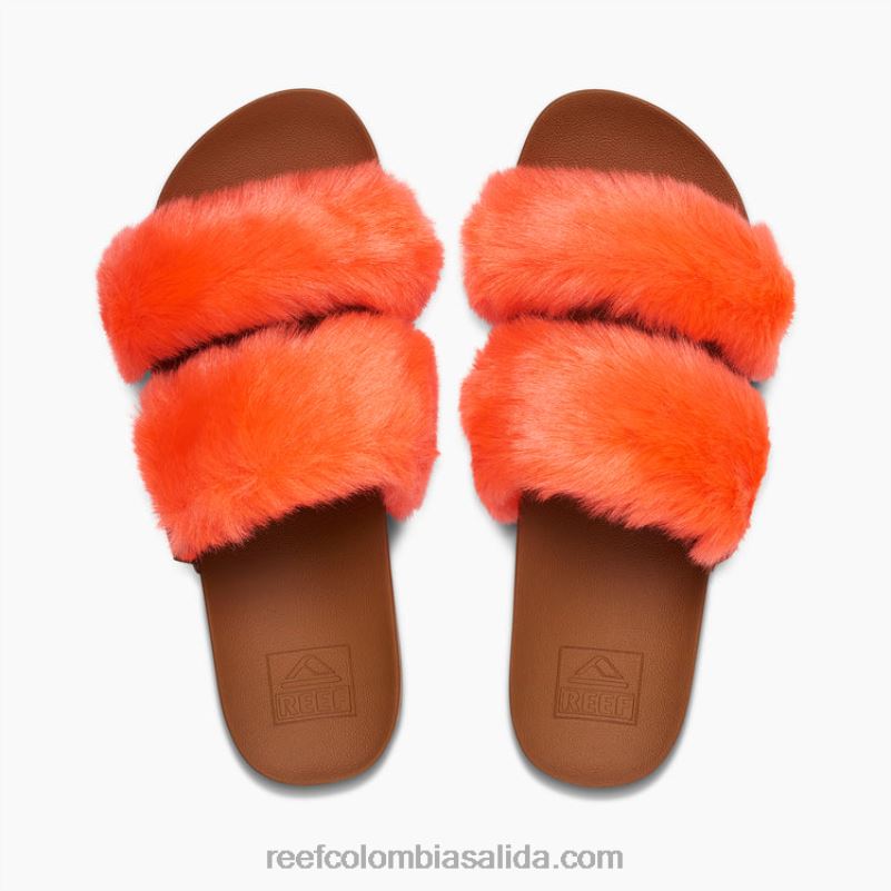 mujer Reef cojín vista acogedor XDDFR90 amapola de neón