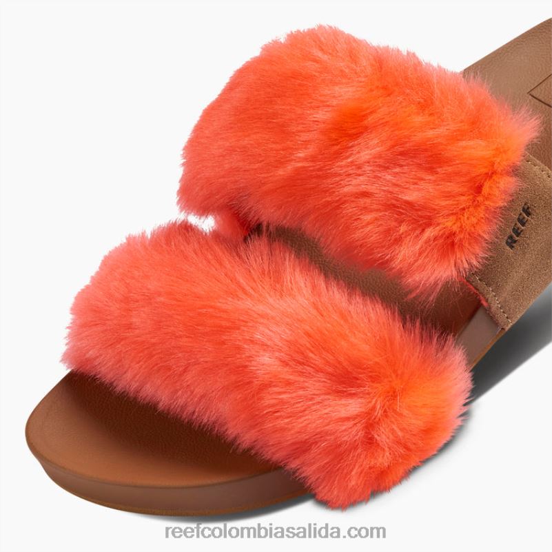 mujer Reef cojín vista acogedor XDDFR90 amapola de neón