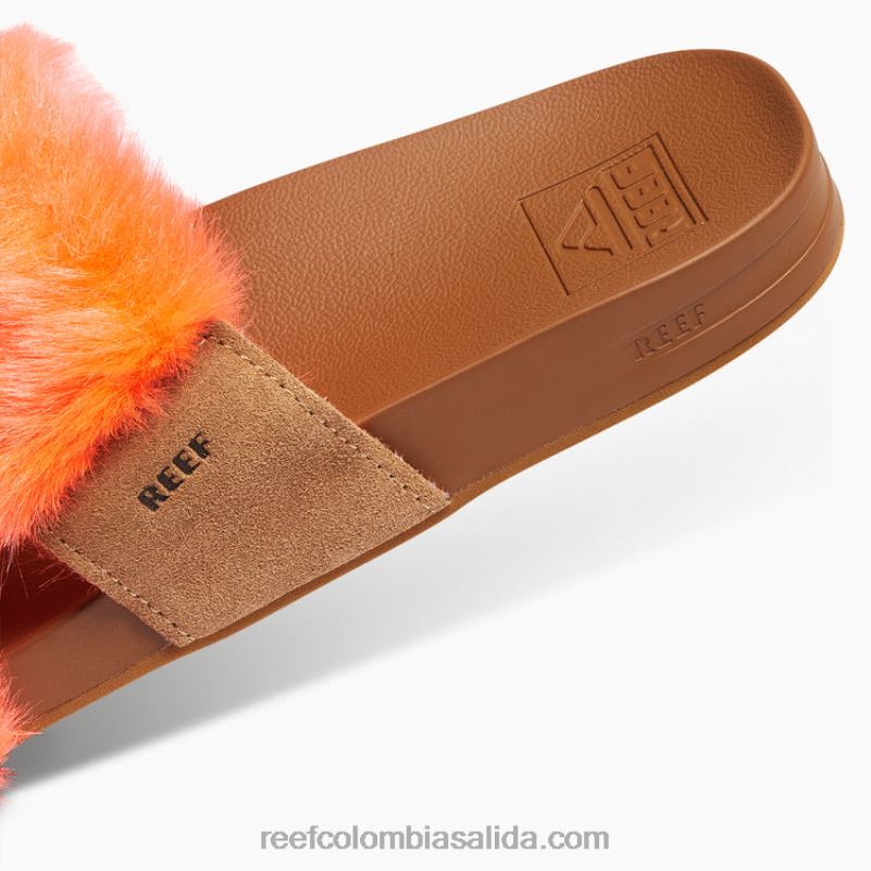 mujer Reef cojín vista acogedor XDDFR90 amapola de neón