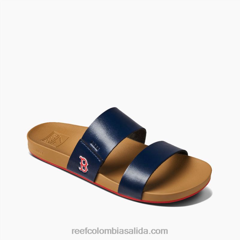 mujer Reef cojín vista x mlb XDDFR78 medias Rojas