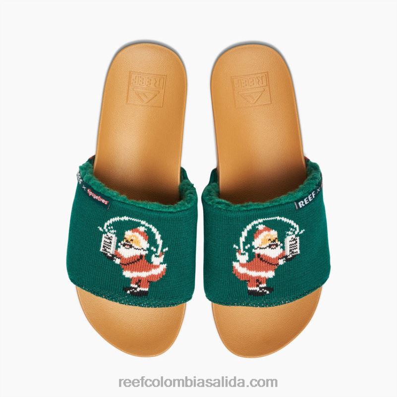 mujer Reef explorador x duendes borrachos XDDFR181 Papá Noel rompió Internet