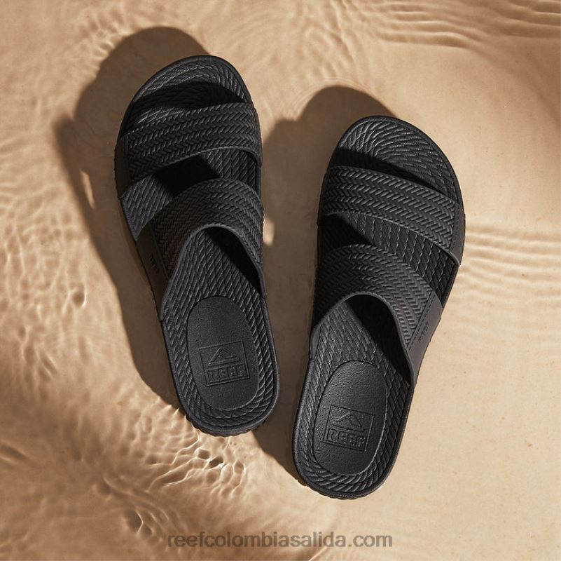 mujer Reef tobogán de vista de agua XDDFR31 negro
