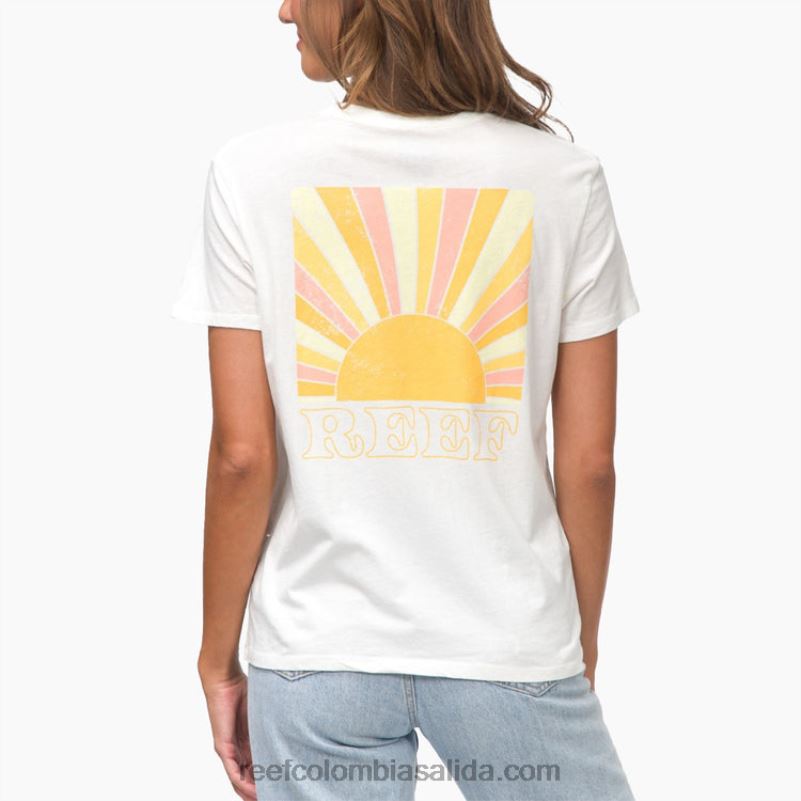mujer Reef camiseta de manga corta más ligera XDDFR272 malvavisco