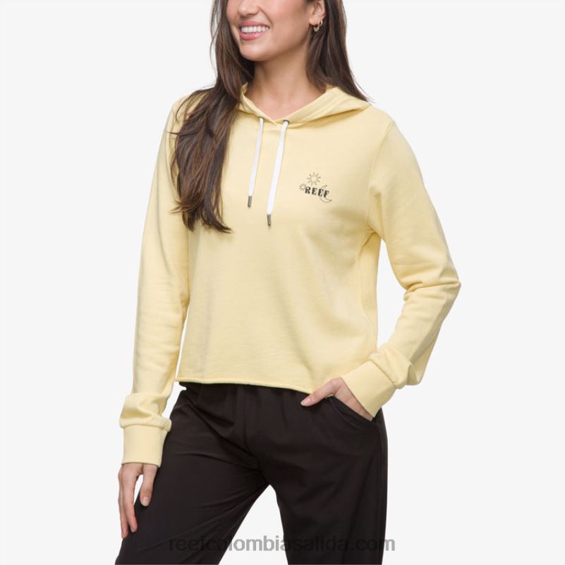 mujer Reef escalera sudadera con capucha XDDFR287 natilla