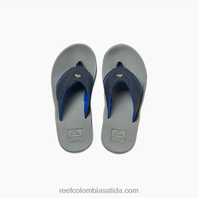 Reef niños abanicando XDDFR859 azul marino/lima
