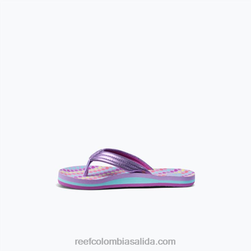 Reef niños ahi XDDFR891 corazones de lavanda