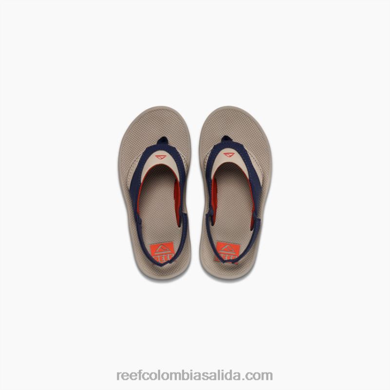 niños Reef un poco de abanico XDDFR827 topo/azul marino