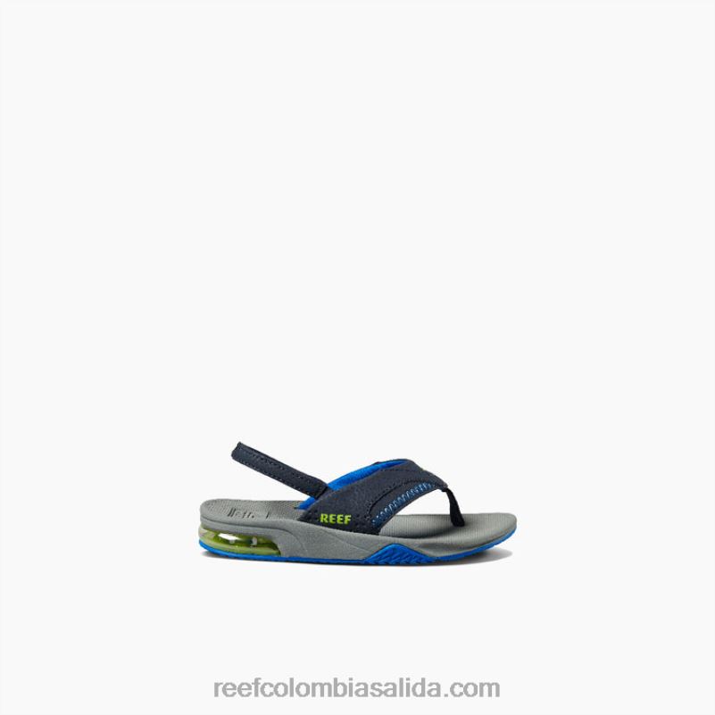 niños Reef un poco de abanico XDDFR831 azul marino/lima