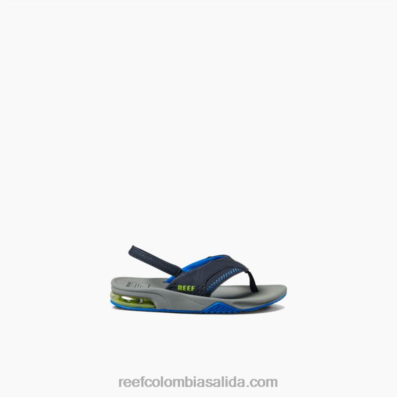 niños Reef un poco de abanico XDDFR831 azul marino/lima