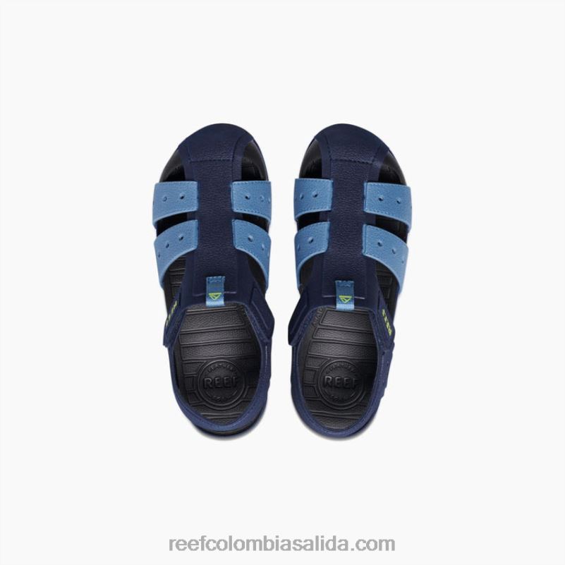 Reef niños agua playa XDDFR853 gris/océano/lima