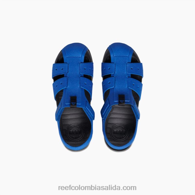 Reef niños agua playa XDDFR854 azul negro