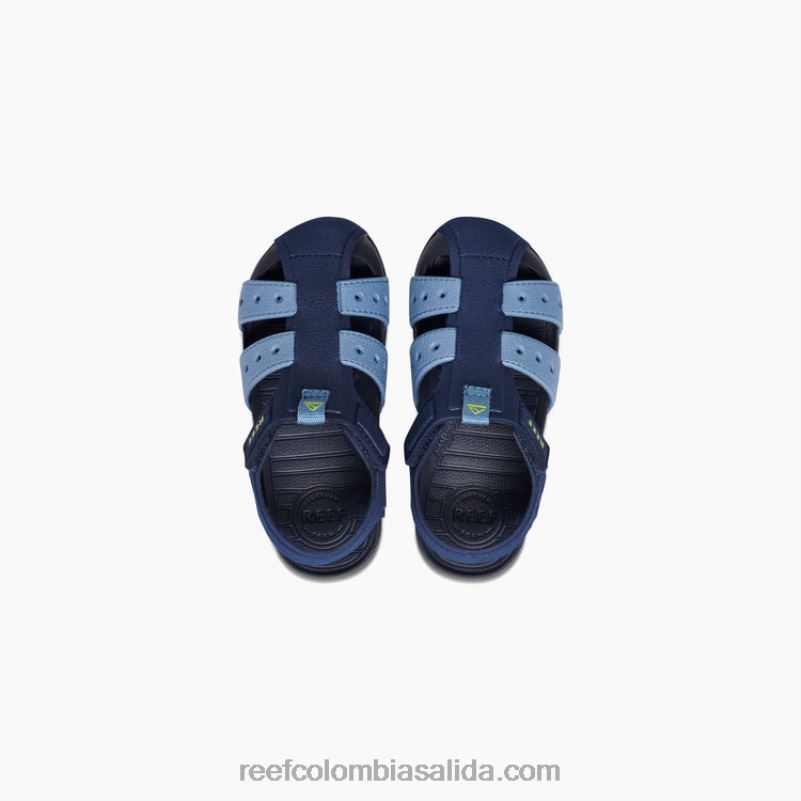 niños Reef poca agua playera XDDFR821 gris/océano/lima